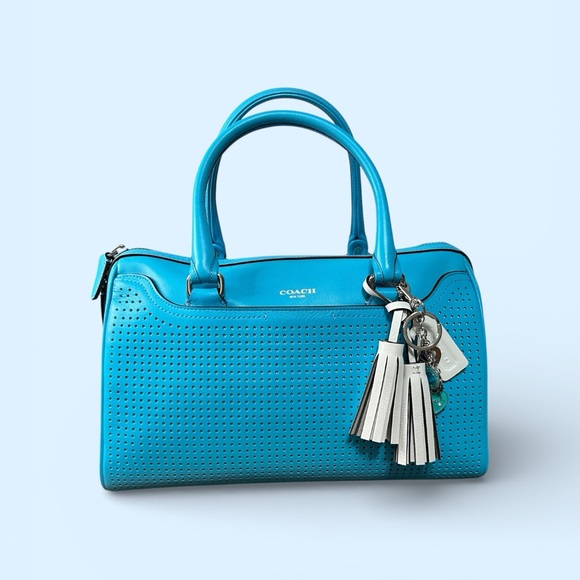Coach Legacy Perforated Leather Haley Bag model 23577.